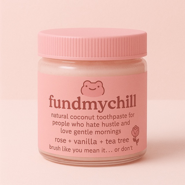 Vanilla & Rose Coconut Oil Toothpaste